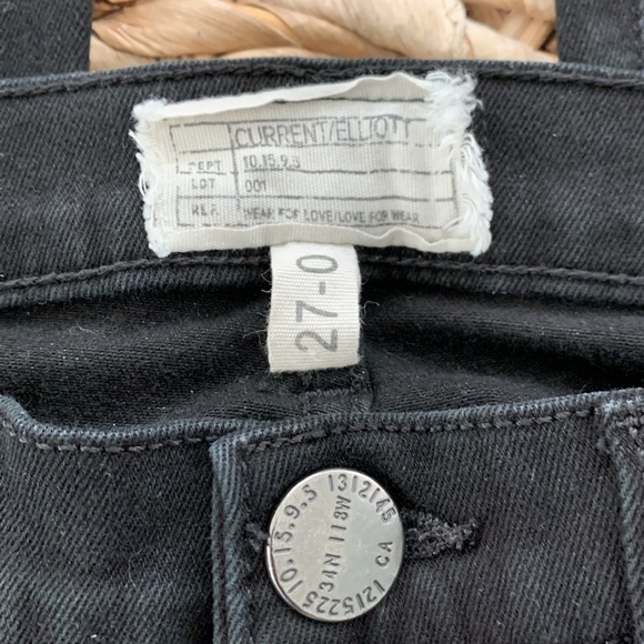 Current/Elliot Low Rise Bell Flare Jean - Picture 8 of 16